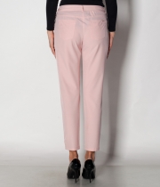 панталон тънък, памук-еластан, розов
